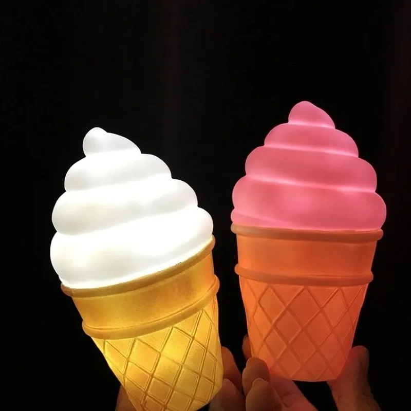 גלידה מנורת לילה מנורת ליד המיטה קישוט