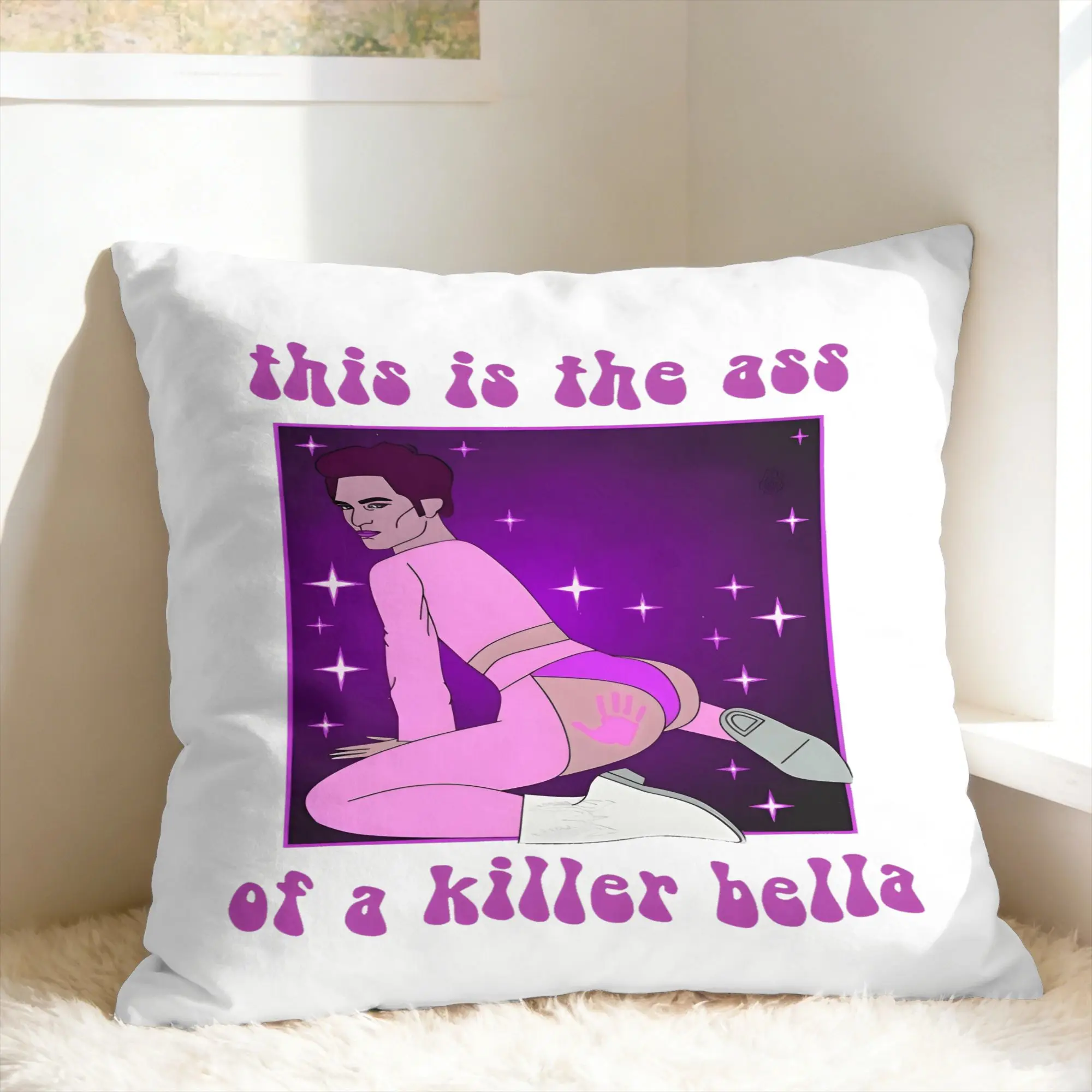 Edward Cullen Pillow Case  Fashion Pillow Cover Print Pillowcases For Living Room Bed Chair