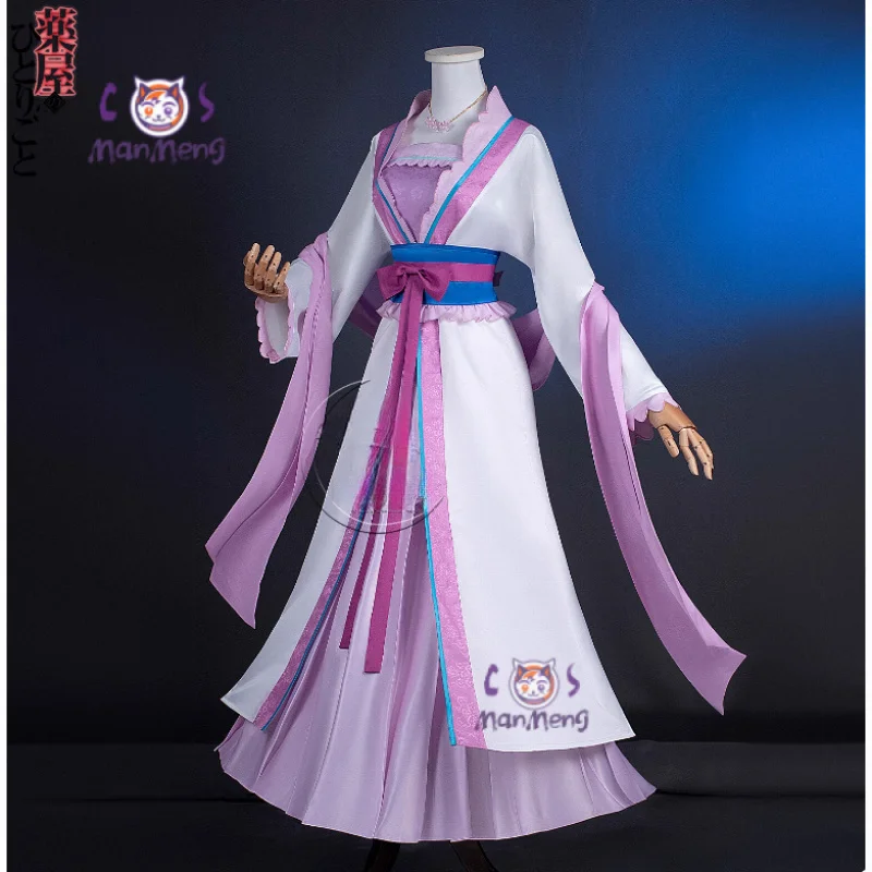 

Новое аниме The Apothecary Diaries Consort Rishu Косплей Rishu Hime Костюм Женское Милое китайское платье Hanfu Комплект униформы на Хэллоуин