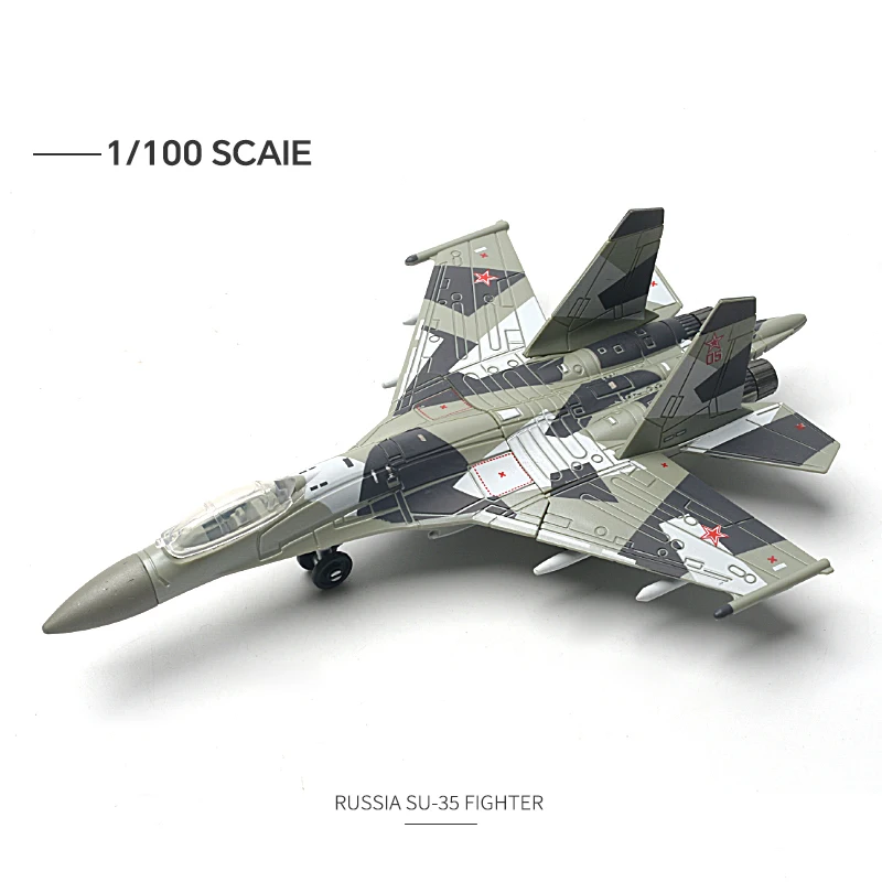 

1/100 современный российский истребитель военная модель SU-35 ВВС США F-22 J-20 сборная коллекция игрушечный самолет-головоломка сборная модель