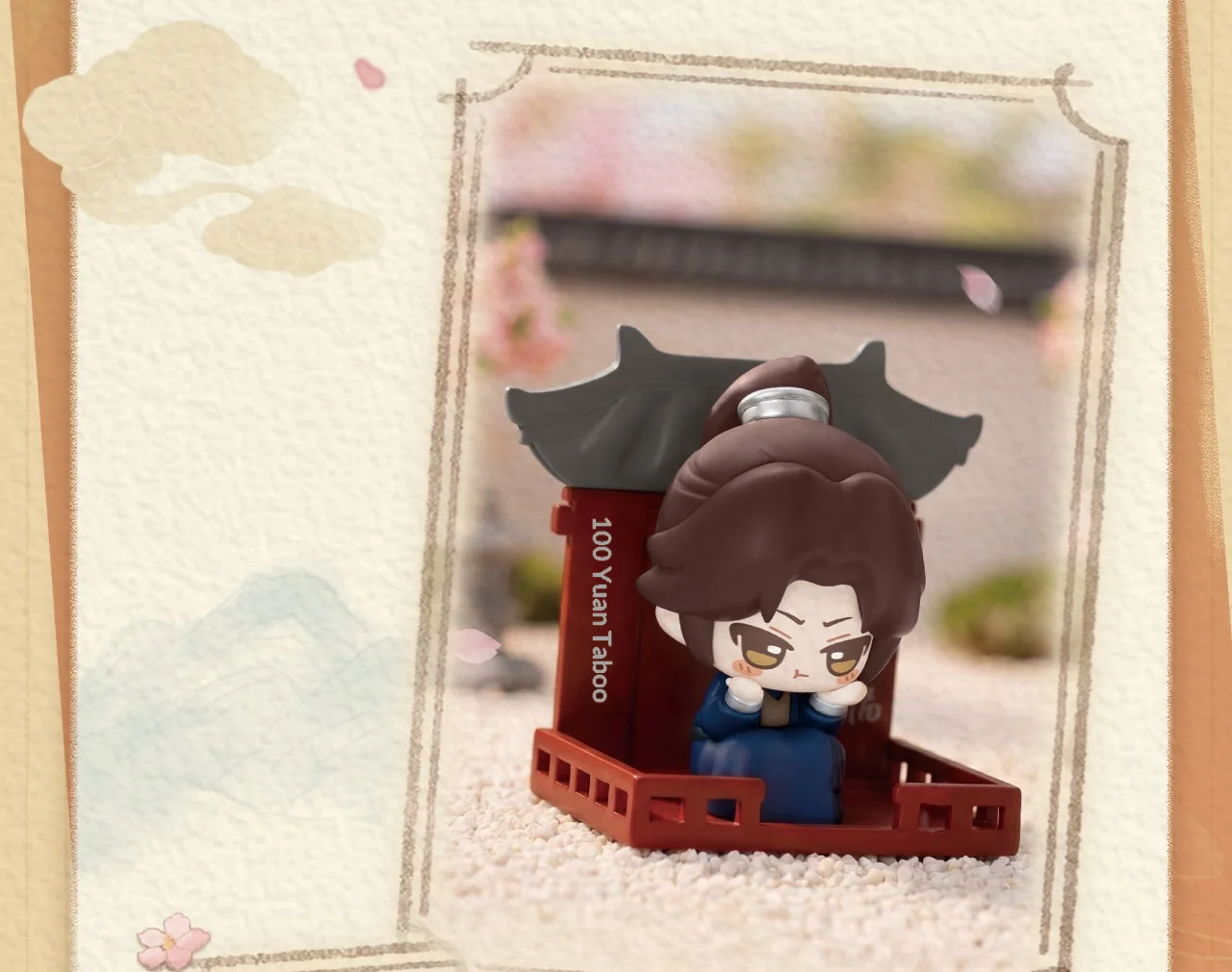 Echte Heaven Official's Blessing Squatting Blind Box Magnetische Anime-Figur Kühlschrankmagnet Xie Lian Hua Cheng Halloween-Geschenk Spielzeug – Detail 14