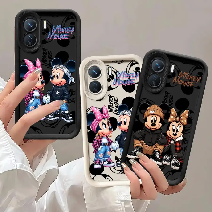 

Disney Mickey Mouse Cool Phone Case for Xiaomi Redmi Note 13 Pro 11 12 5G 12S 10 4G 11Pro 12ProPlus ShockProof Cover Funda