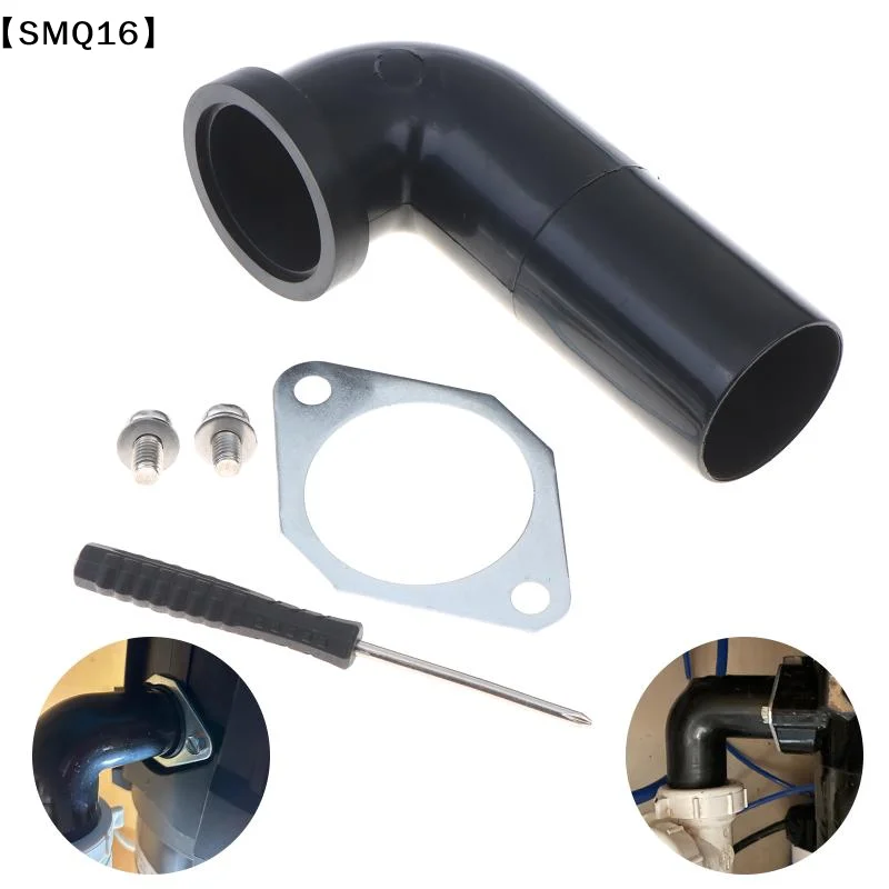 Garbage Disposal Elbow Replacement Kit Black Plastic Drain Outlet Flange Gasket For Insinkerator King Sink Parts【SMQ】