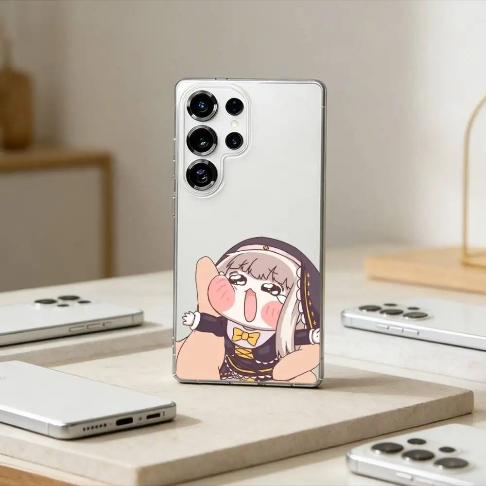 

Game T-Trickcal Chibi Go Phone Case For Samsung S25,S24,S21,S22,S23,S30,Ultra,S20,Plus,Fe,Note,10,9,5G Transparent Cover