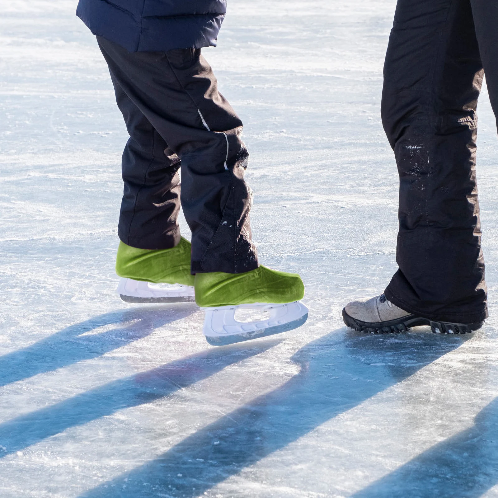

Skate Covers Shoe Protector Boot Anti-scrath Sleeve Adhesive Tape Elastic Skating