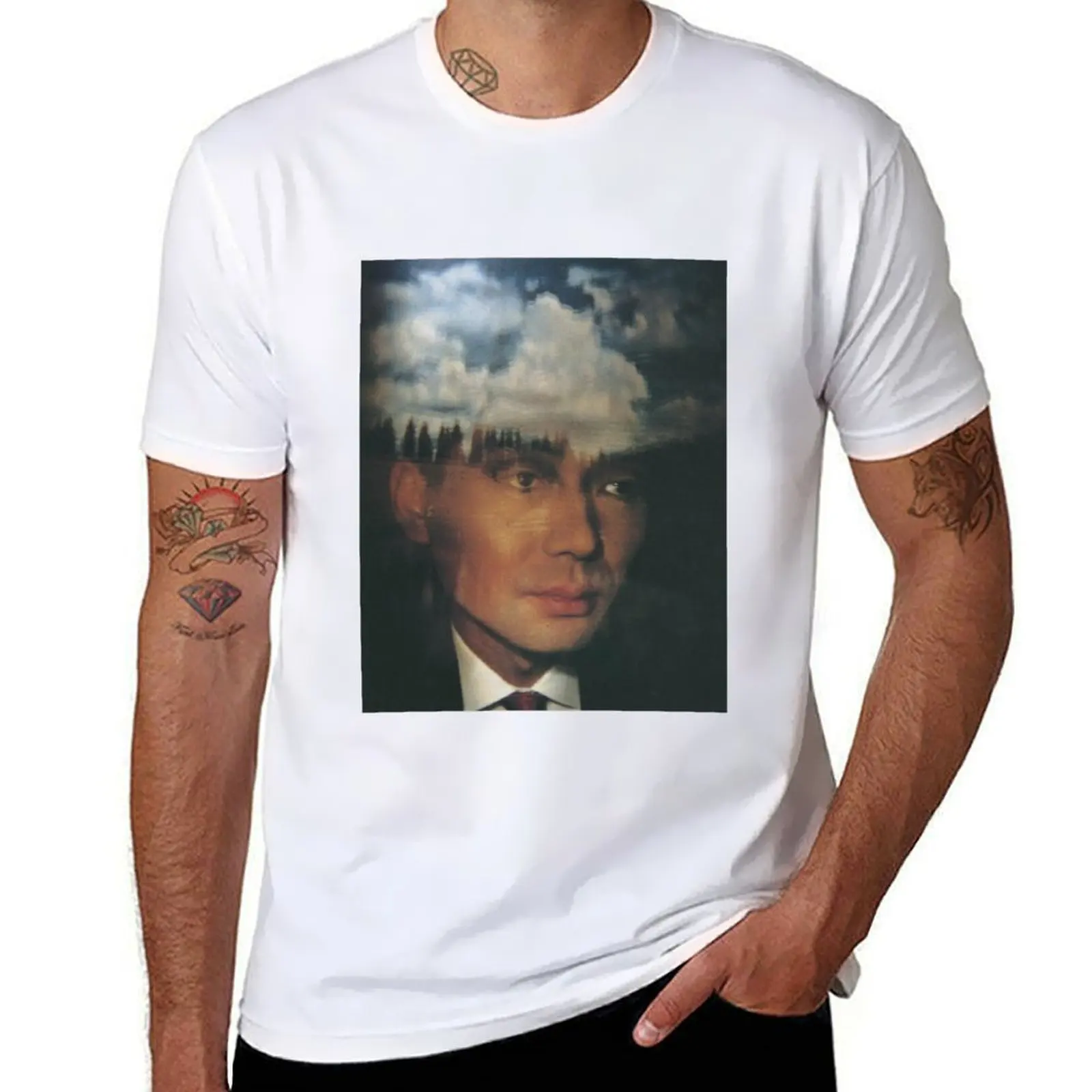 

HARUOMI HOSONO - PHILHARMONY T-Shirt funny t shirts man man t shirts high quality luxury brand t shirt man plain T-shirt