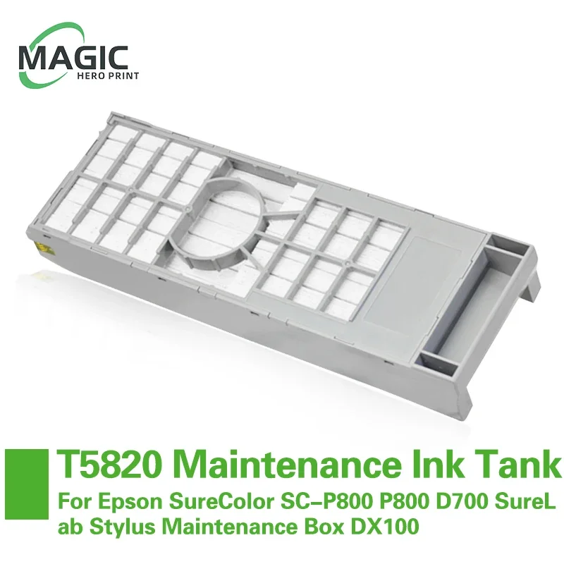 1X C13T582000 T5820 Waste Ink Tank Maintenance Box for Epson SureColor 3850 3885 3890 SC-P800 P807 P808 D7 D700 D800 D860 D870