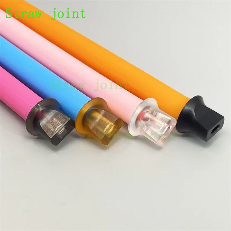 1pc 510 Flat Mouth Acrylic Straw Joint