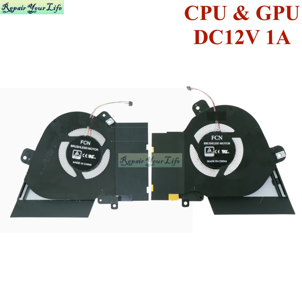 Wentylator chłodzący GX502 CPU GPU do ASUS ROG Zephyrus GX502GW GX502GV GX502LWS chłodnica GX502LXS 13 nr0240t01211 13 nr0240t02211