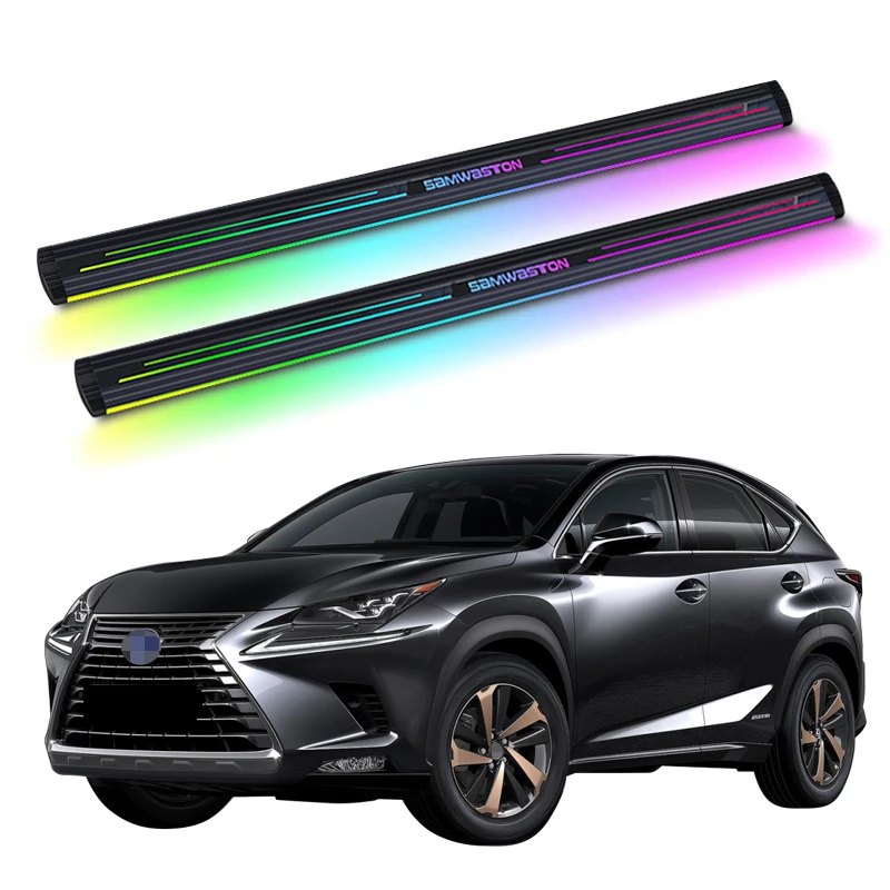 

Automatic Electric Power Neon Led Light Side Step Running Board for LEXUS NX200 NX300 2018