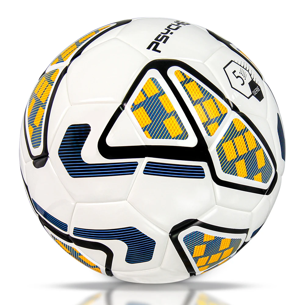 Standardgröße 5, verschleißfester Fußball aus PU-Leder, Wettkampfsport, Training, Fußball, wasserdichter, rutschfester Fußball