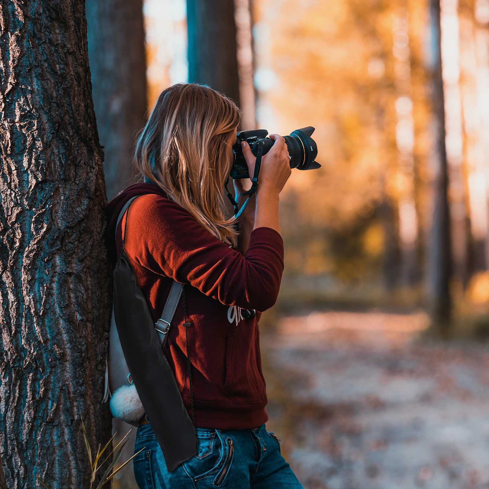 

5pcs Tripod Storage Bag Lightweight Portable Camera Tripod Organizer Carrying Case Photography Accessories