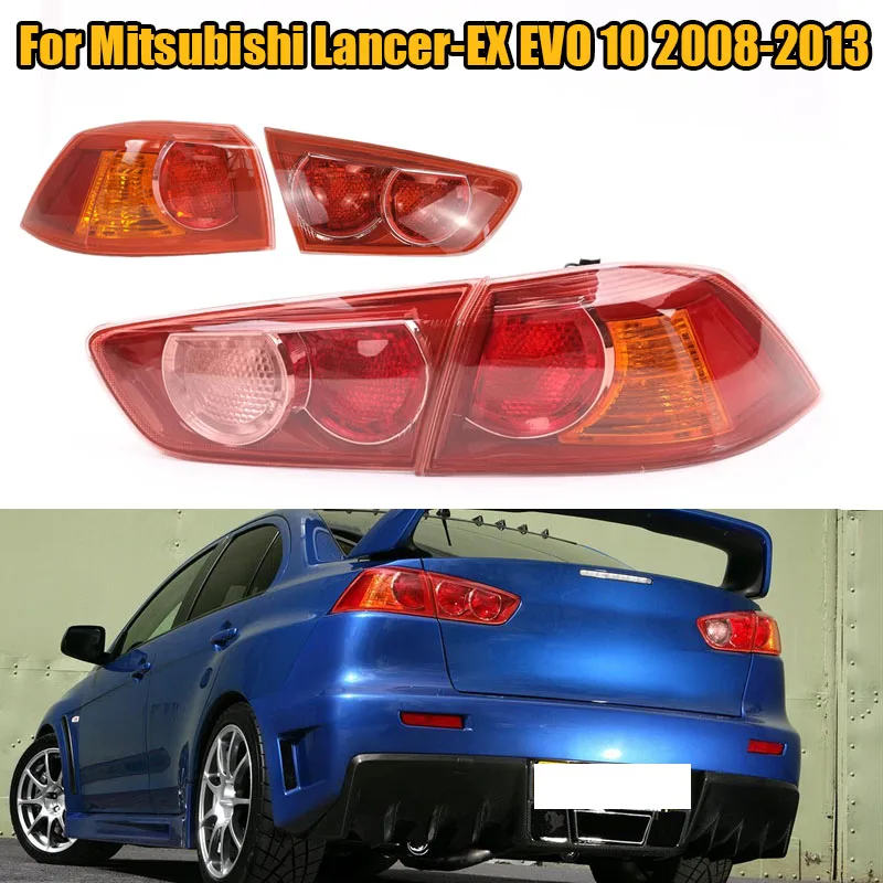 

No Bulb Tail Light Turn Signal Light Rear Brake Lamp For Mitsubishi Lancer-EX EVO 10 2008 2009 2010 2011 2012 2013 Turn Signal