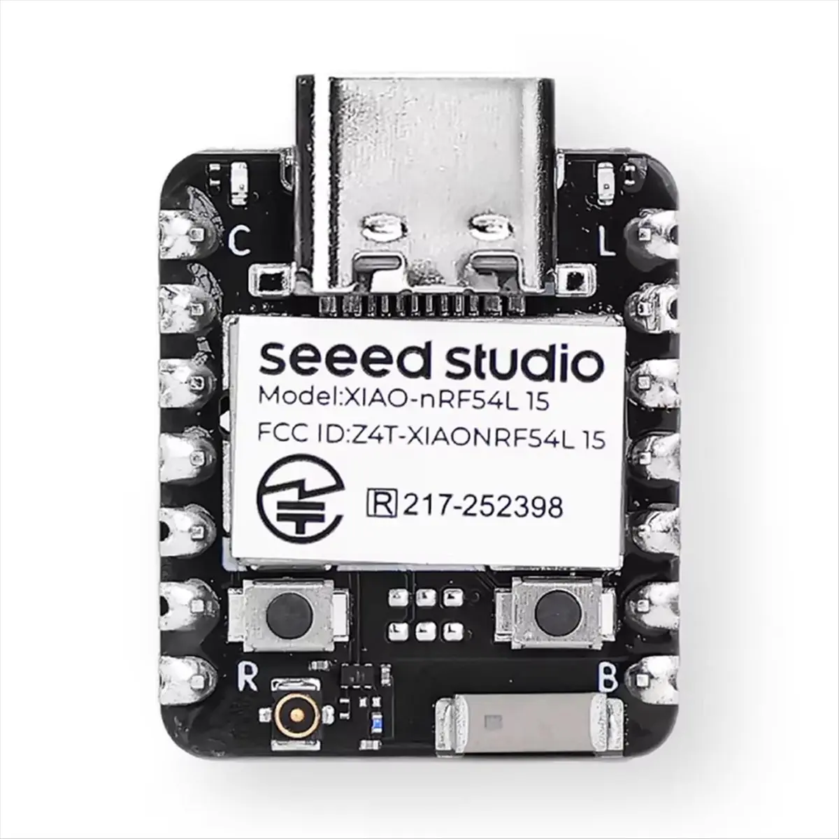 

Ограниченный запас! XIAO NRF54L15 Предварительно припаянная макетная плата BLE6 Zigbee Thread, 1,5 МБ NVM, 128 МГц MCU + RISC-V