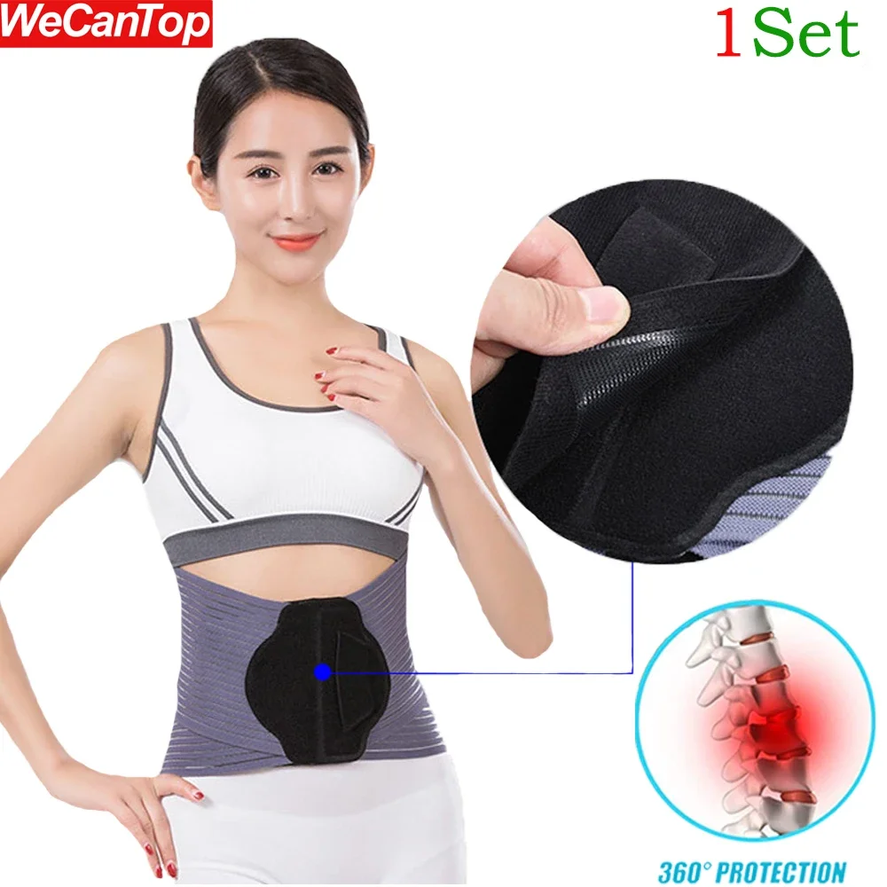 

1Set Waist Protection Hot Waist Belt Four Seasons Universal Belt Health Lumbar Support Belt for Men Women,Relieve Pain & Injury