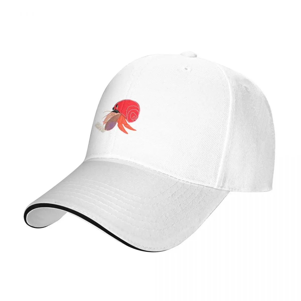 Hermit Crab Baseball Cap Snap Back Hat Vintage hard hat Man Women's