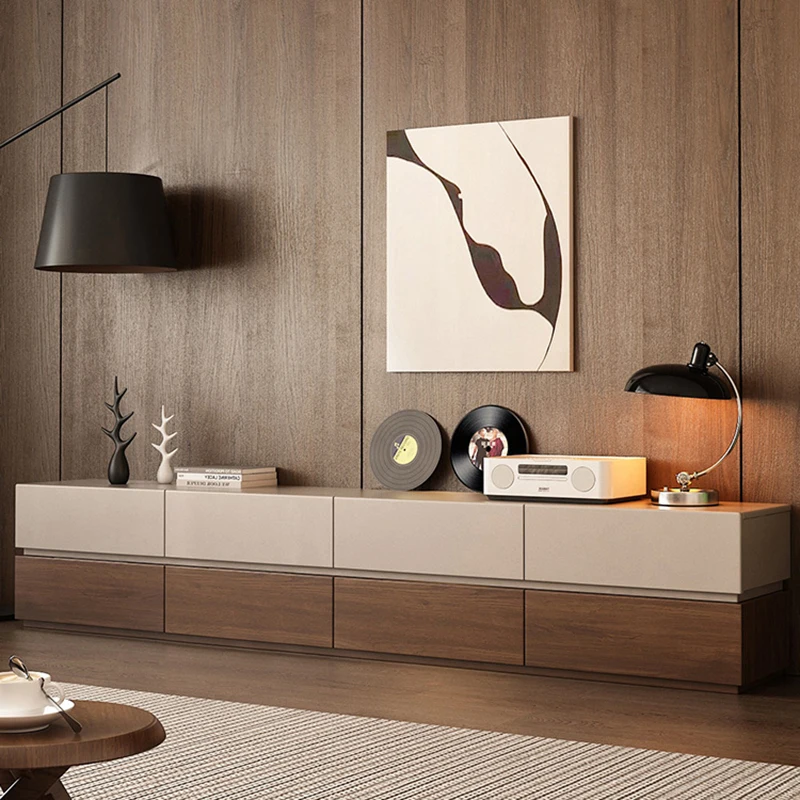 

Wood Designer Tv Stands Living Room Mobile Modern Display Luxury Storage Organizer Tv Table Universal Muebles Trendy Furniture