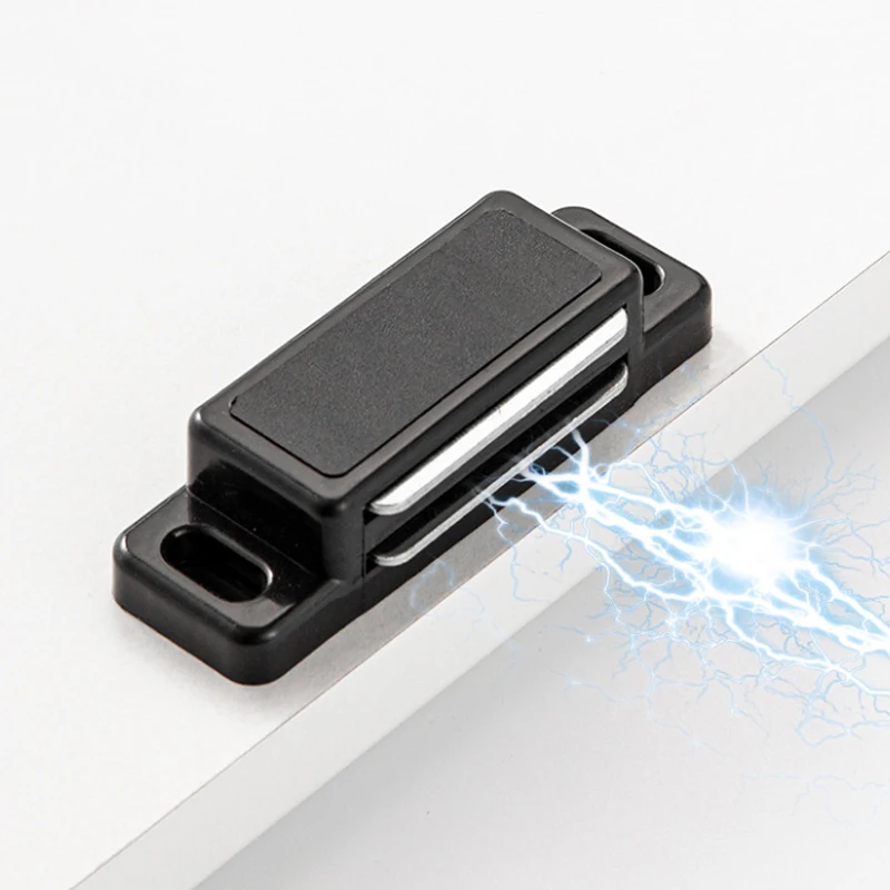 12 pezzi armadio mobili da cucina chiusure magnetiche per porta dell'armadio chiusura magnetica in plastica bianca forte e potente