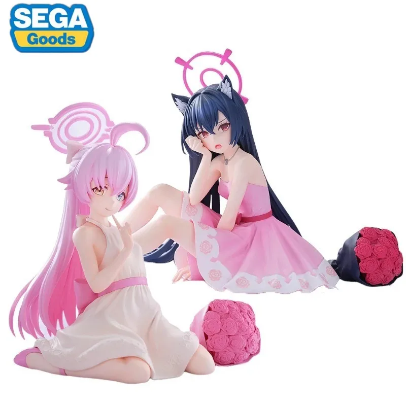

SEGA Yumemirize Blue Archive The Animation Takanashi Hoshino Kuromi Serika PVC Anime Action Figures Model Collection Toy