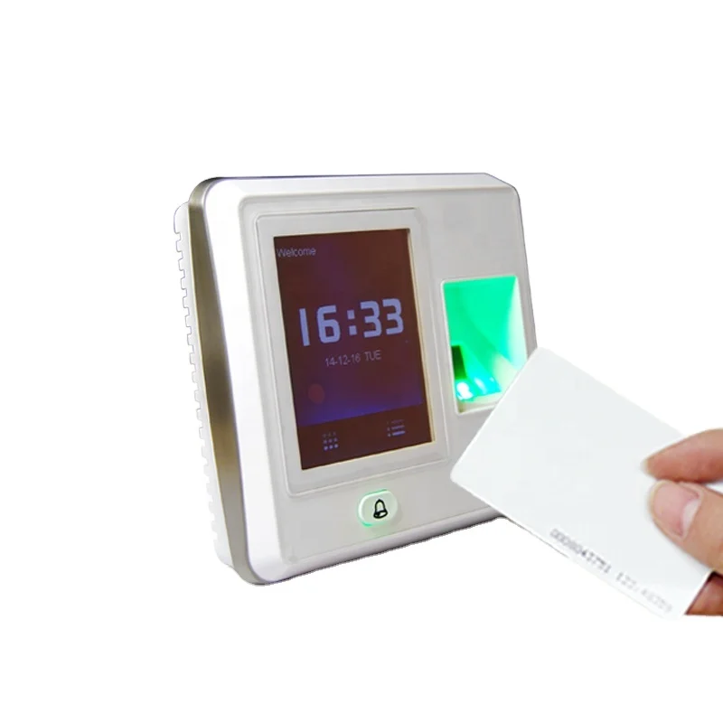 Biometric Fingerprint Time and Attendance and RFID Card Reader Access Control System with TCP/IP and USB Port