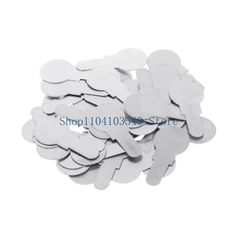 

02DC Nickel Strip 100Piece Nickel Sheets Plates Battery Nickel Plated Steel Belt