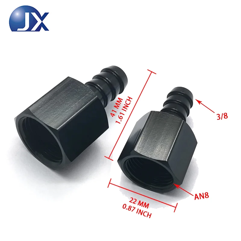 

Автомобильный алюминиевый AN8 внутренняя резьба 3/8 крючок для шланга прямой шестиугольный пирамидальный шарнир регулятор давления топлива аксессуар