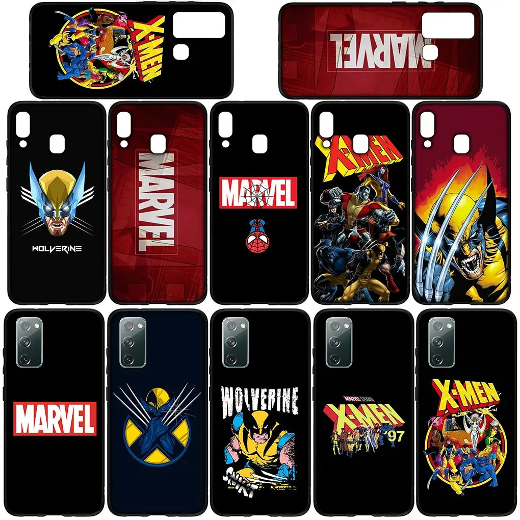 X Men Marvel Wolverine Xmen Casing Phone Cover for Xiaomi Redmi Note 11 10 9 8 Pro 9S 10S 11S 9A 9C NFC 9T 10A 10C 8A Soft Case