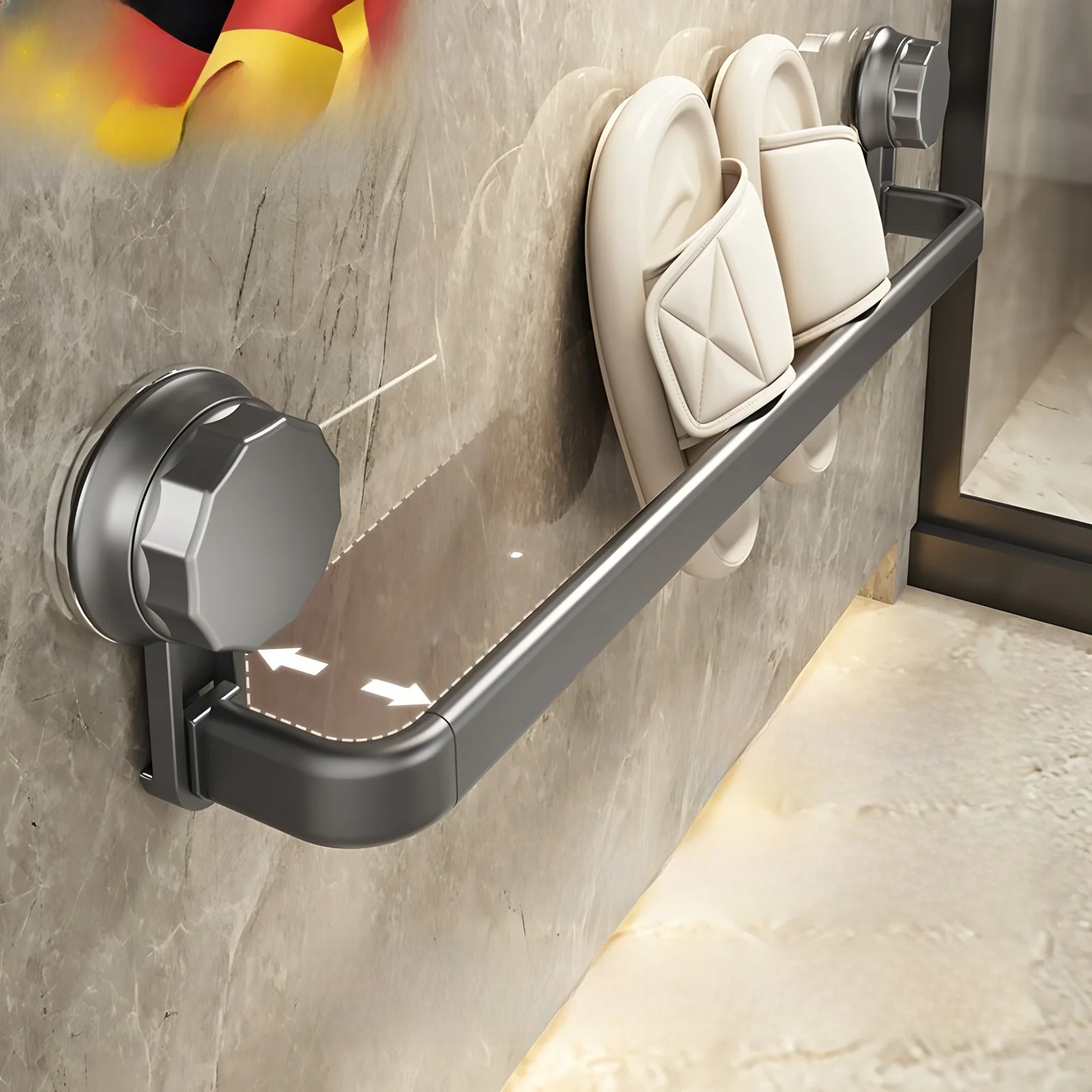 support-mural-pour-pantoufles-de-salle-de-bain-sans-percage-organisateur-de-rangement-pour-porte-de-toilettes-etagere-de-drainage-support-de-rangement-suspendu-pour-chaussures