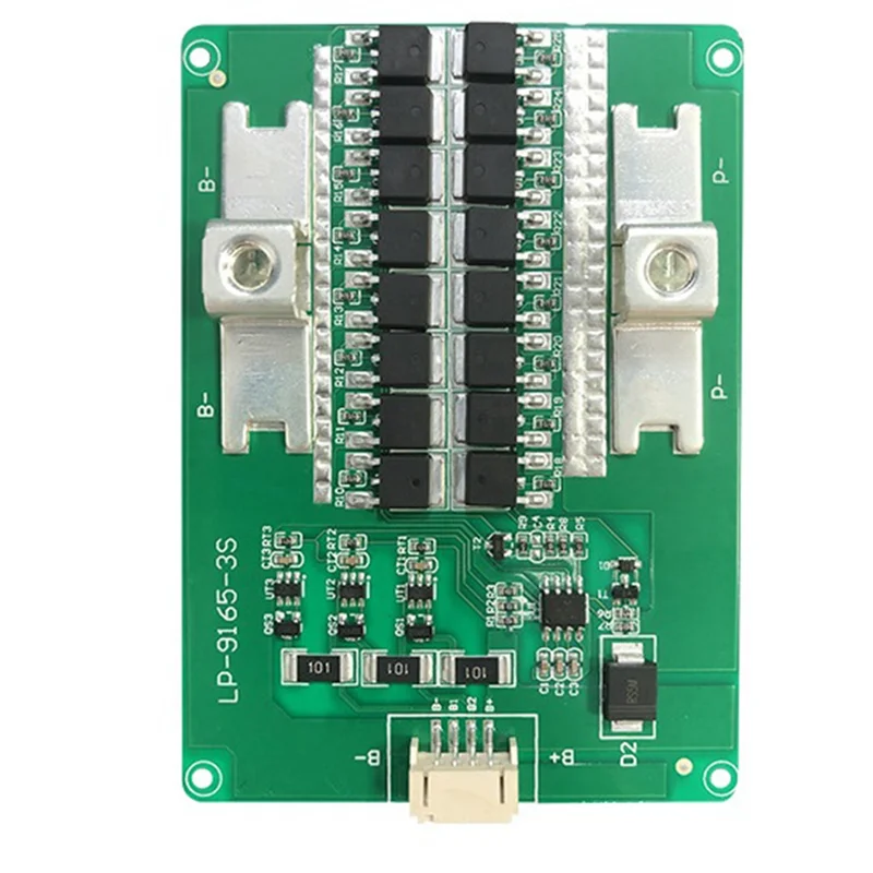 B75A 3 Series Lithium Battery Protection Board With Equalization 50A Electric Toy Car Communication Equipment Durable Easy Insta