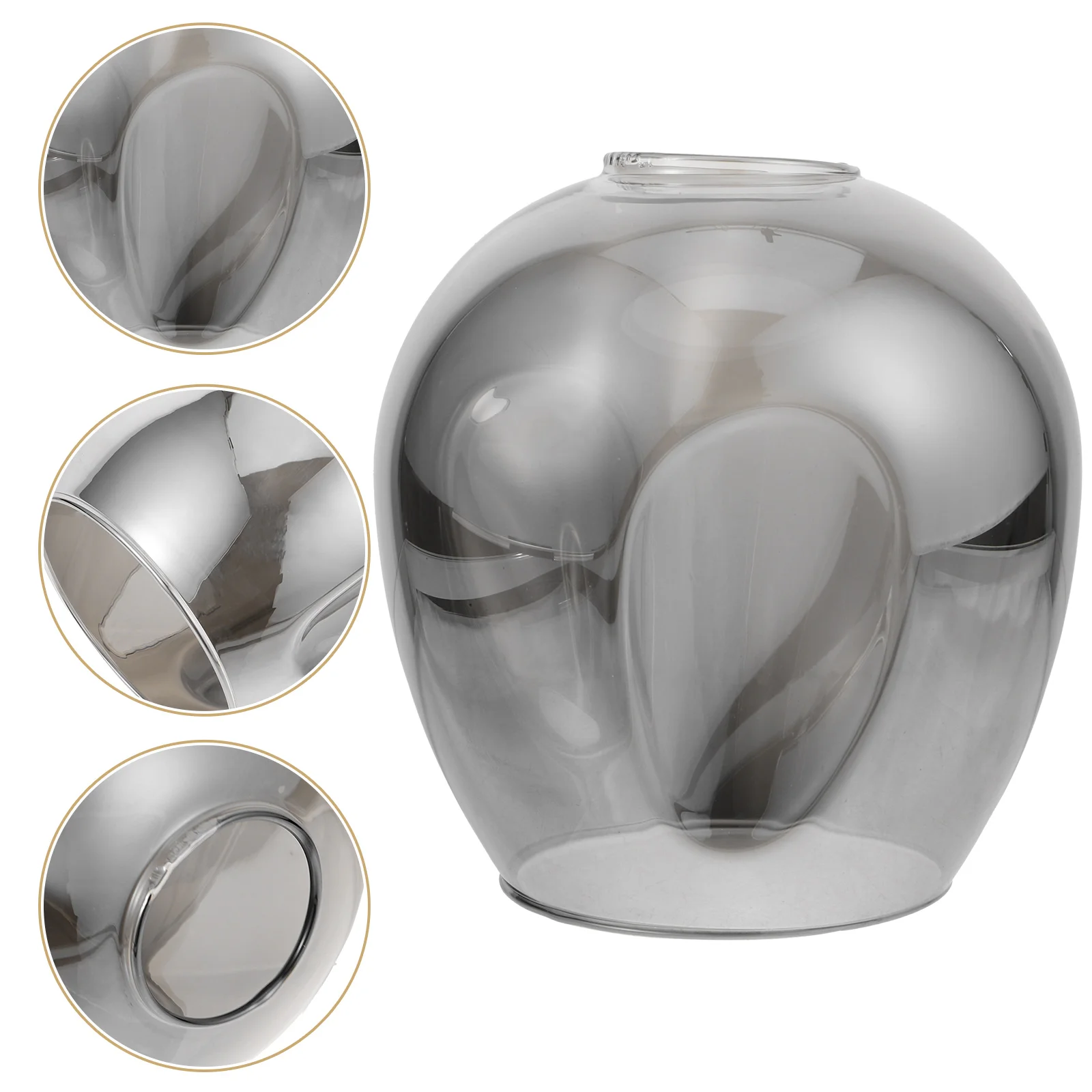

Glass Lampshade Modern Replacement Shades for Pendant Lights Vintage Ceiling Accessory