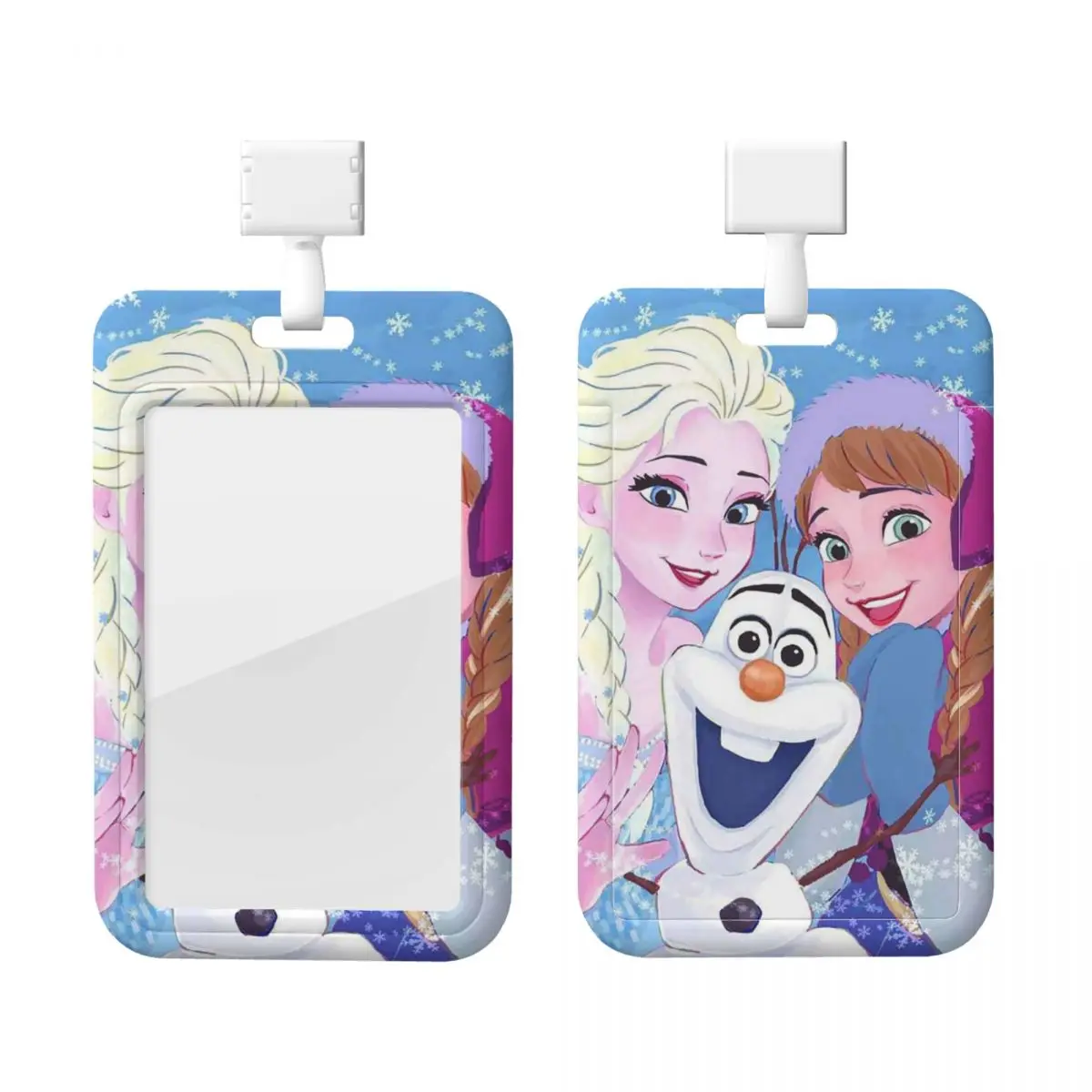 

Custom Neck Lanyard Card Holder Frozen Card Badge Holder For Subway Bus Bank Card Lanyard Credential Badge Holder Factories