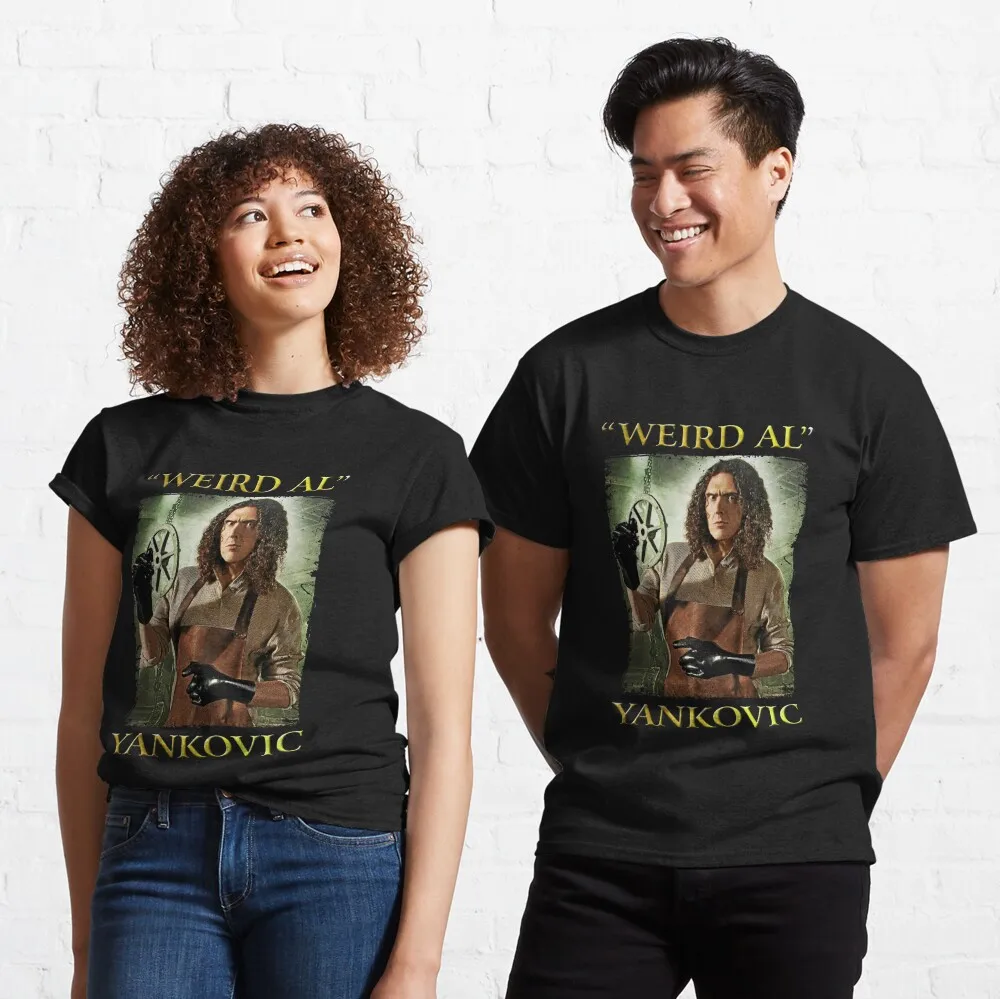 Arts Yankovic Classic T-Shirt Unisex T-shirts for Man Woman Short Summer Tees Casual Cotton New Arrival Fashions Couple's Cloths