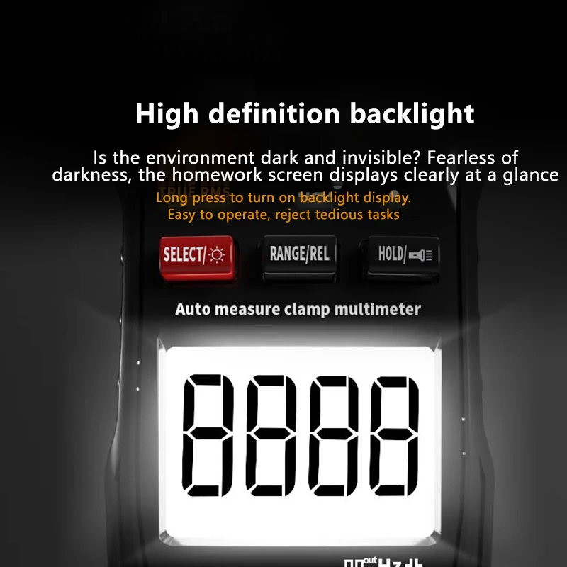Интеллектуальный цифровой высокоточный мультиметр с клещами, амперметр, полностью автоматические клещи переменного/постоянного тока, клещи ZTW0210A B C D E