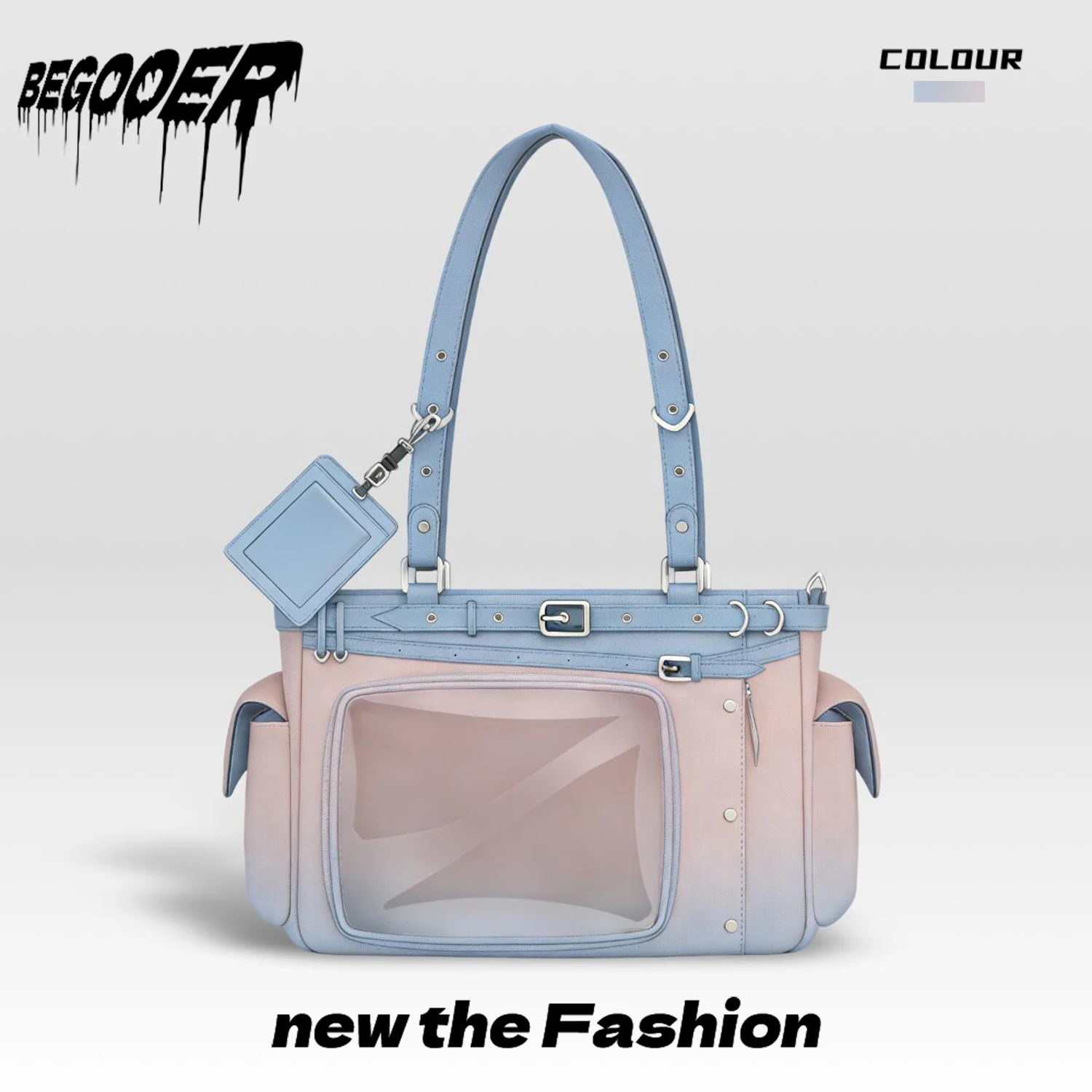 

Begooer Original Daily Use Crossbody Bag for Star Chasing Cartoon Character Grain Doll Convention Square Shape Medium Hardness