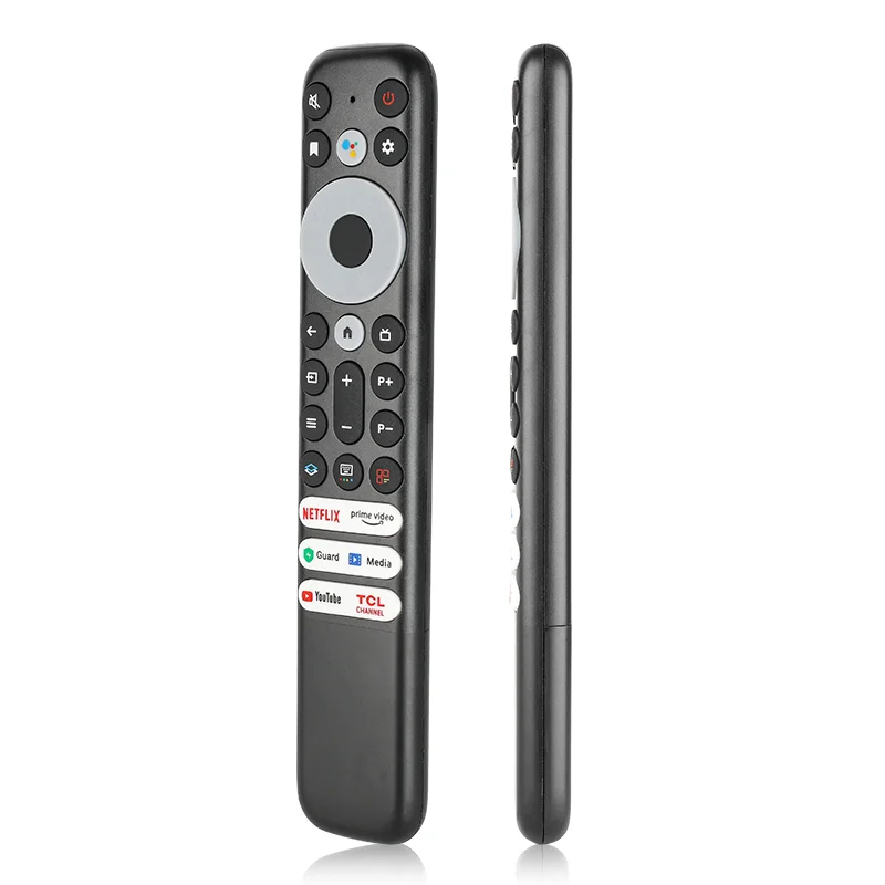 RC902V FMR4 For TCL Voice Remote Control Replacement With NETFLIX PrimeVideo YouTube Buttons Compatible with TCL Mini-LED TV