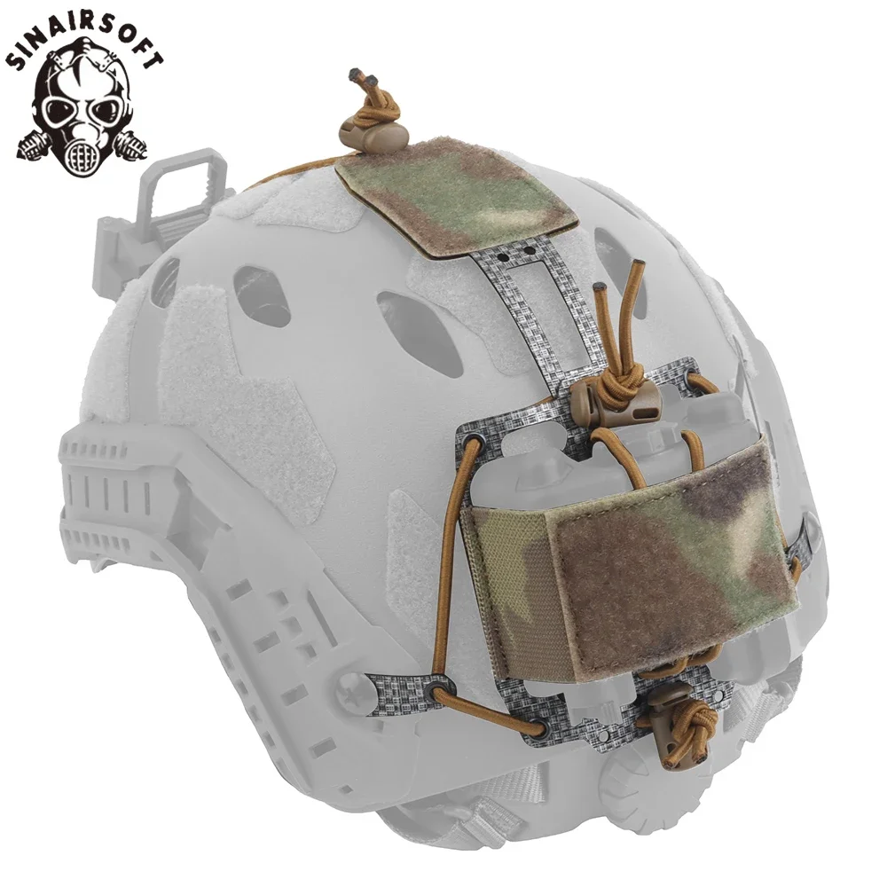 SINAIRSOFT Sport-Helm PVS31 Batteriefach Tasche FERRO-Style PVS-31 Batteriehaltesystem Helm-Zubehör für Männer Outdoor