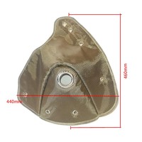 For BMW Mini R55 R56 1.6T Automobile Turbine Cover Turbo Heat Shield MINI N14 N18 Turbocharger Heat Wrap Blanket