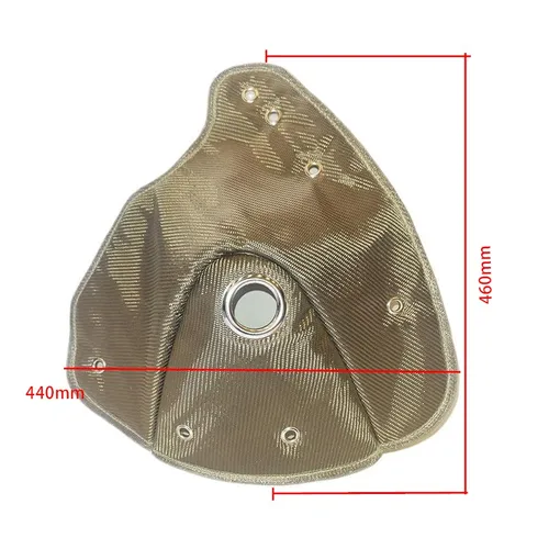 Para BMW Mini R55 R56 1,6 T cubierta de turbina de automóvil Turbo escudo térmico MINI N14 N18 turbocompresor manta de envoltura térmica