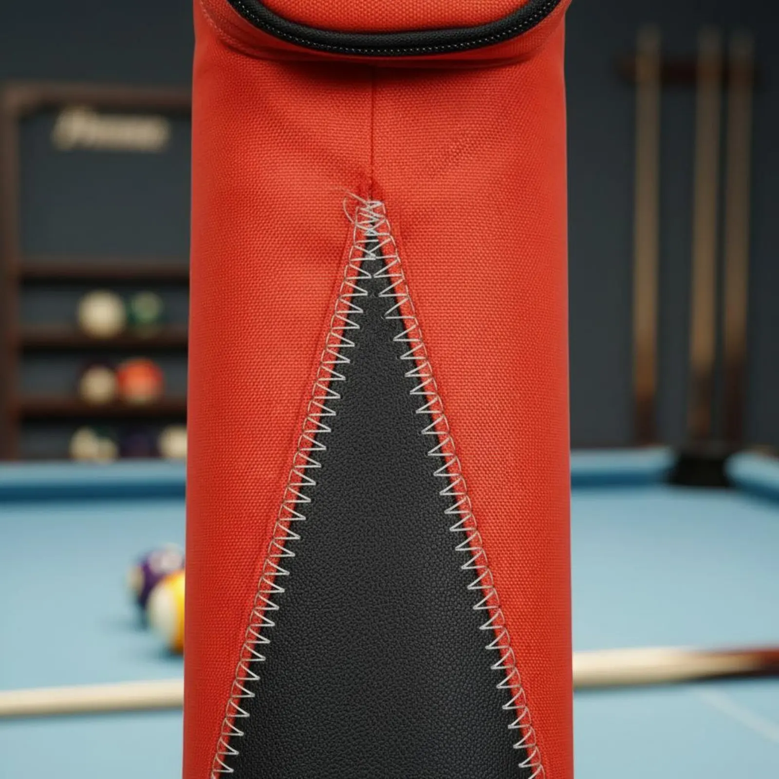 2-Piece Cue Case Padded Protection Soft Pool Cue Bag Pool Stick Carrying Bag Adjustable Strap Wear-Resistant for Travel view 6
