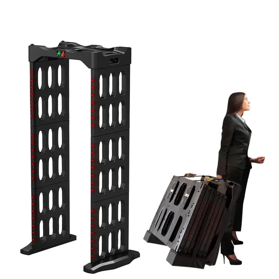 Temporary Games Venus concert secutiy check precise movement using secure portable door frame metal detector