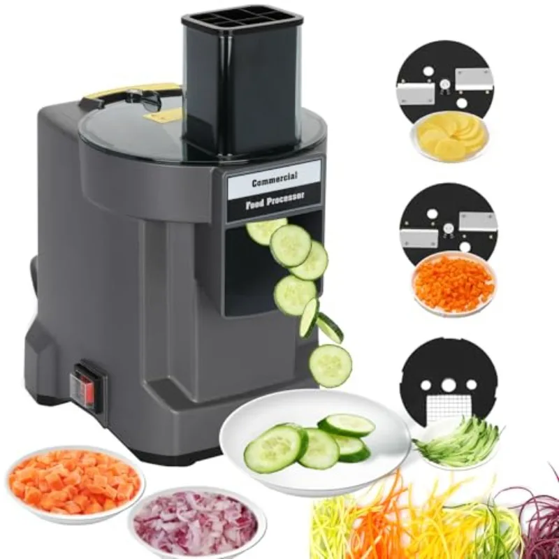 110V/220V Commercial Vegetable Cutting Machine Automatic Vegetable Carrot Potato Chopper Slice Shred Diced Quickly Vegetables
