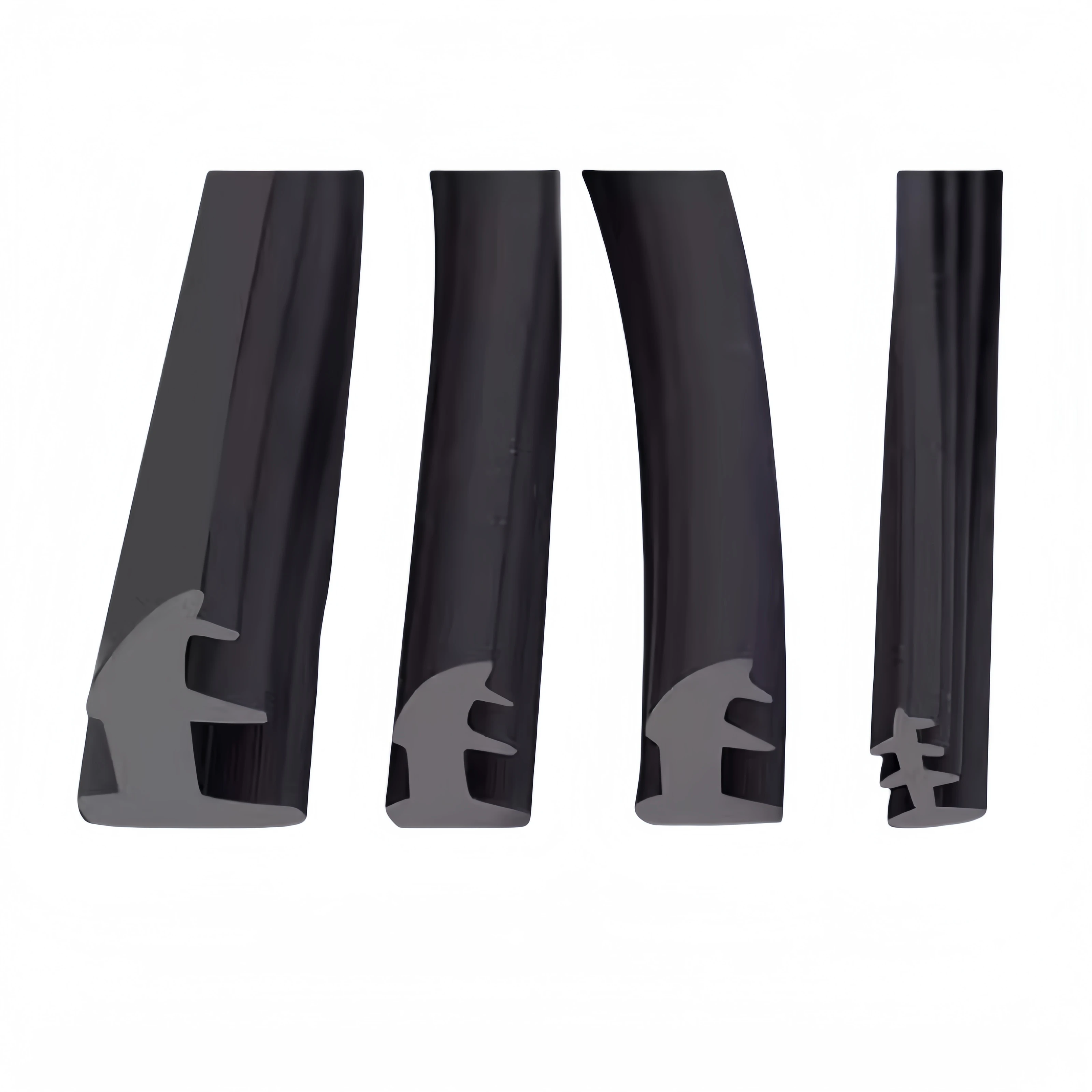 

Gap Cover Aluminium Window Door Seals Glass Edge Encloser Seals Rubber Gaskets Cushion Black