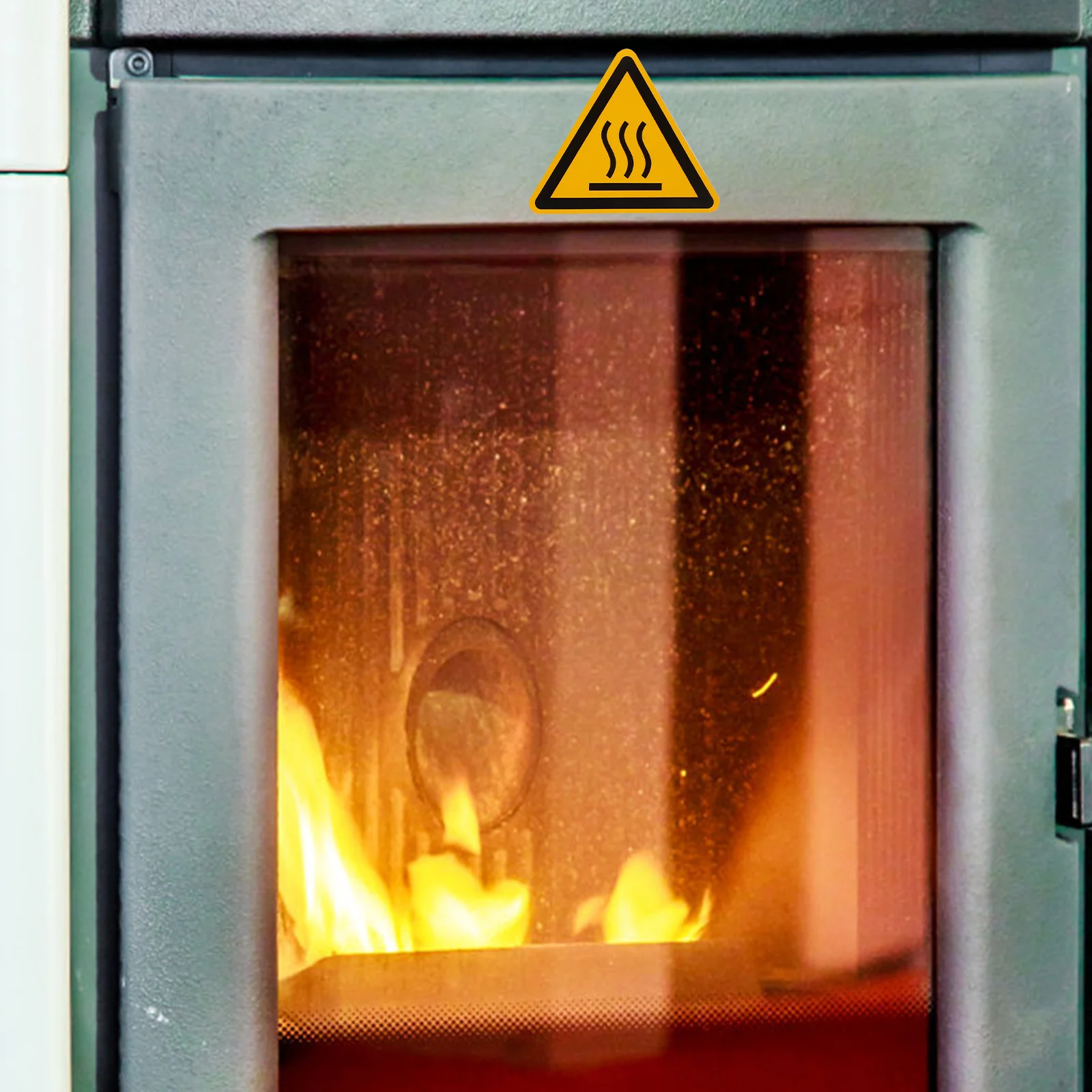 

Warning Sign Stickers 2 Sheets High Temp Danger Labels Do Not Touch Decals for Equipment and Construction Sites