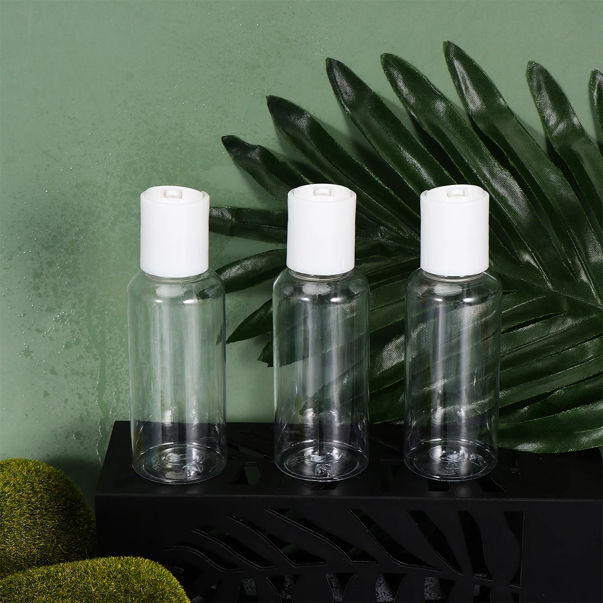 10 stuks reizen hervulbare flessen huisdier materiaal lange dunne containers voor shampoo lotion crème body wash gezichtswas