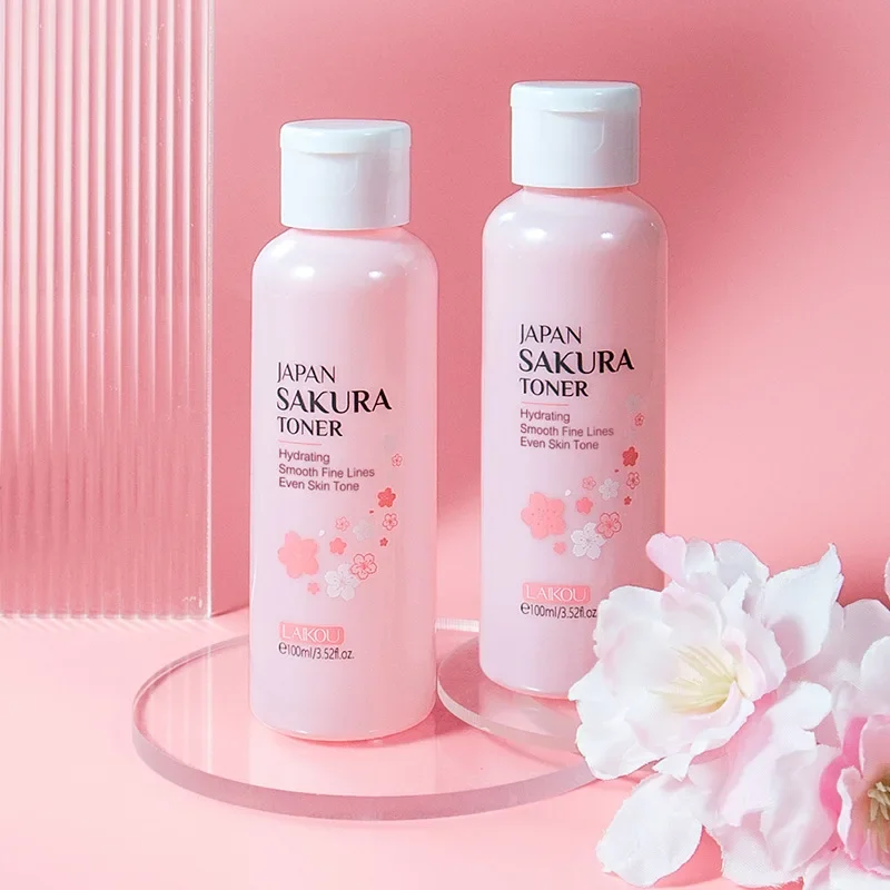 LAIKOU Sakura Toner 100ml Tonico idratante e idratante