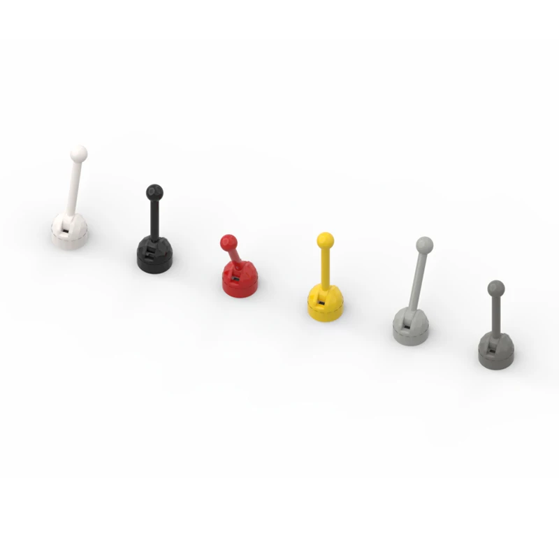 100pcs MOC compatible with 4592 4593 building block parts, joystick, lever, antenna pole, DIY technology parts