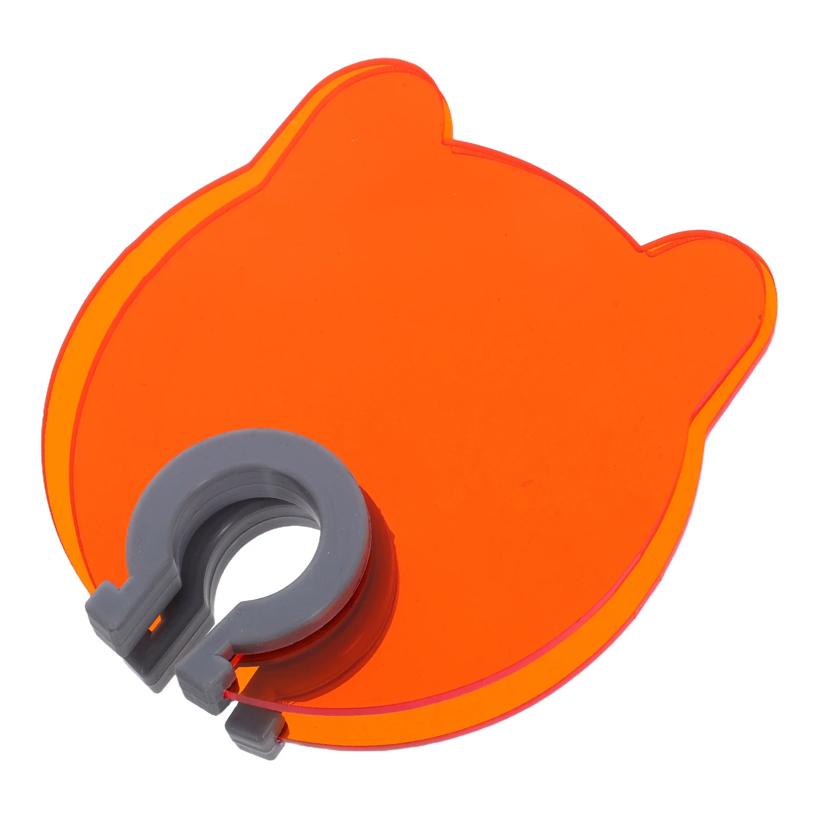 Lámpara de uñas, escudo protector Uv, bloqueo de luz azul, cubierta de plástico en forma de abanico para seguridad ocular, lámpara de uñas Universal de escritorio, 2 uds.