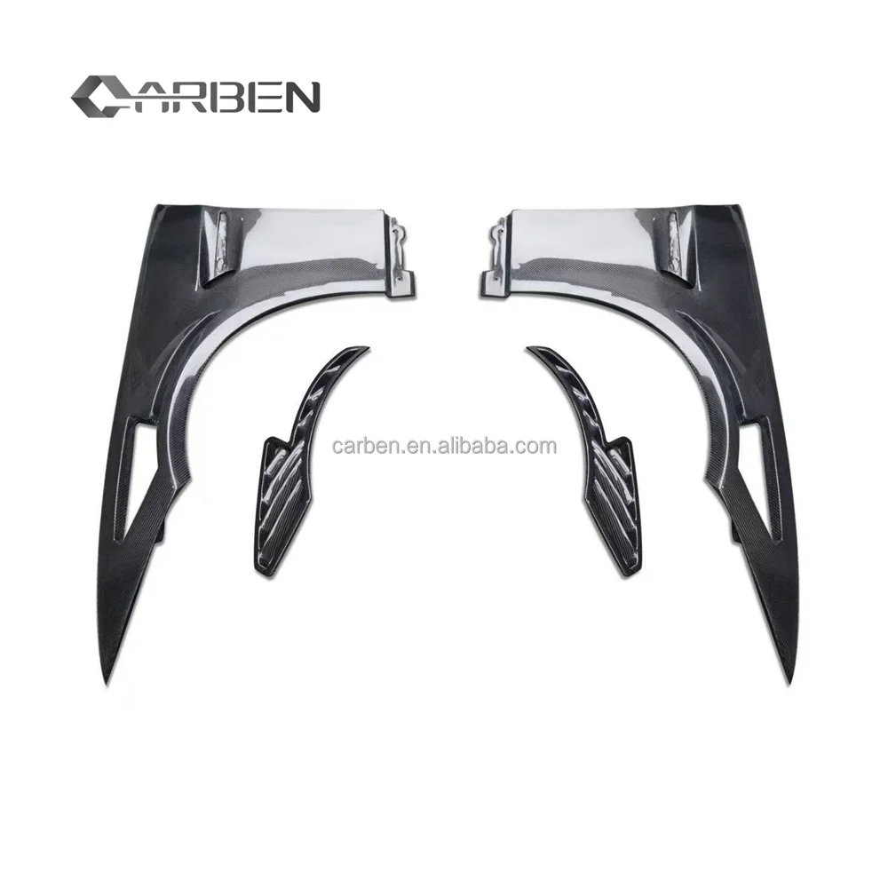 

RS-style Carbon Fiber Fenders with Split Vents for BMW M3 E92 E93 Body Kits