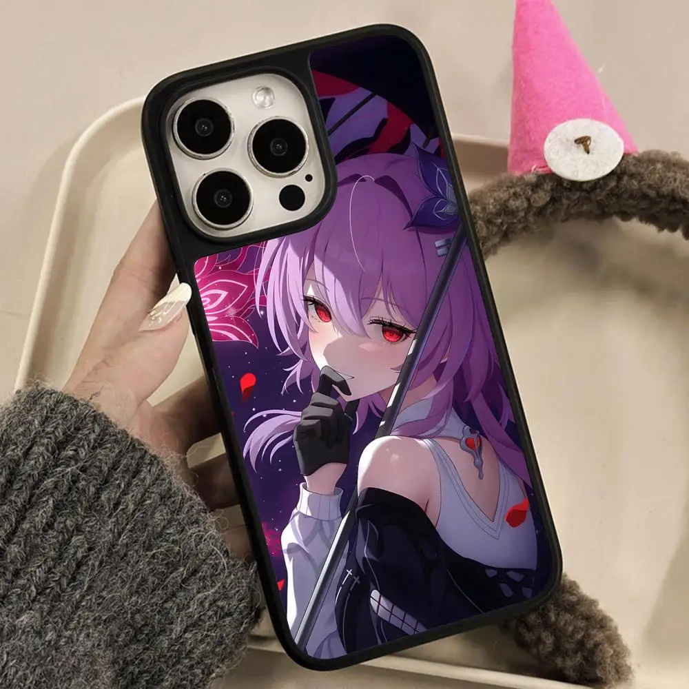 

HSR Evernight Matte Surface Mobile Phone Case for iPhone 17 16 15 14 13 12 11 Air Pro Max Plus Colorful Cover