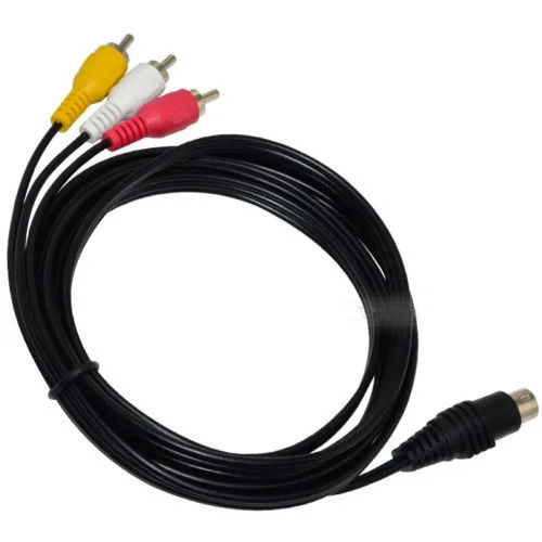 7-pinowa wtyczka męska S-Video do kabel audio-wideo męskiego 3 RCA do laptopa 1.5m